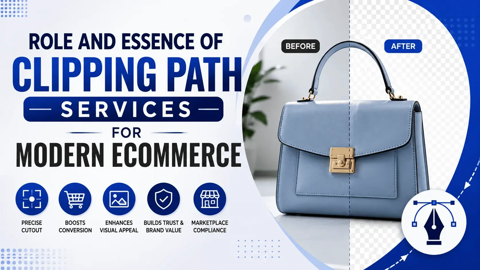 Role and Essence of Clipping Path Services for Modern Ecommerce